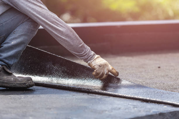 Professional Crawl Space Encapsulation technician working in Bedminster, NJ